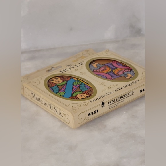 KENT Playing Cards by Hoyle Double Deck Bridge Set - Picture 3 of 6